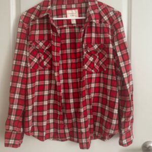 Red, Black and White Flannel